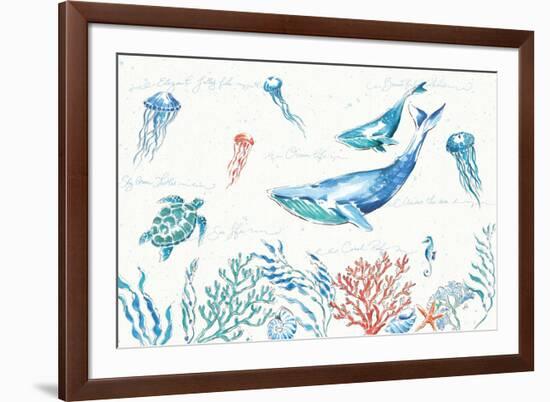 Maritime I-Daphne Brissonnet-Framed Art Print