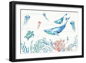 Maritime I-Daphne Brissonnet-Framed Premium Giclee Print