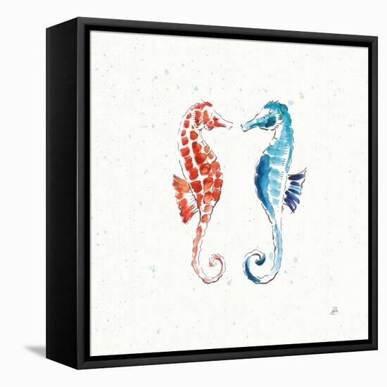 Maritime IX-Daphne Brissonnet-Framed Stretched Canvas