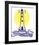 Maritime Lighthouse-Emilie Ramon-Framed Giclee Print
