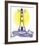 Maritime Lighthouse-Emilie Ramon-Framed Giclee Print