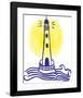 Maritime Lighthouse-Emilie Ramon-Framed Giclee Print