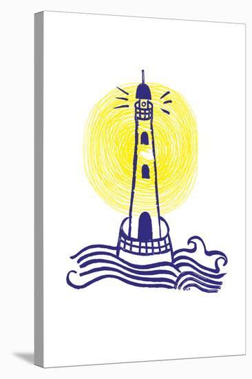 Maritime Lighthouse-Emilie Ramon-Stretched Canvas