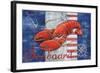Maritime Lobster-Paul Brent-Framed Art Print