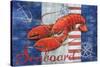 Maritime Lobster-Paul Brent-Stretched Canvas