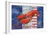 Maritime Lobster-Paul Brent-Framed Art Print