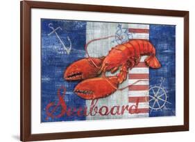 Maritime Lobster-Paul Brent-Framed Art Print