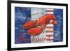 Maritime Lobster-Paul Brent-Framed Art Print