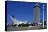 Maritime Museum and Kobe Port Tower-null-Stretched Canvas