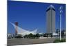 Maritime Museum and Kobe Port Tower-null-Mounted Giclee Print
