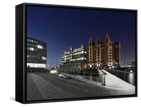 Maritime Museum, Hafencity, Hanseatic City Hamburg, Germany-Axel Schmies-Framed Stretched Canvas