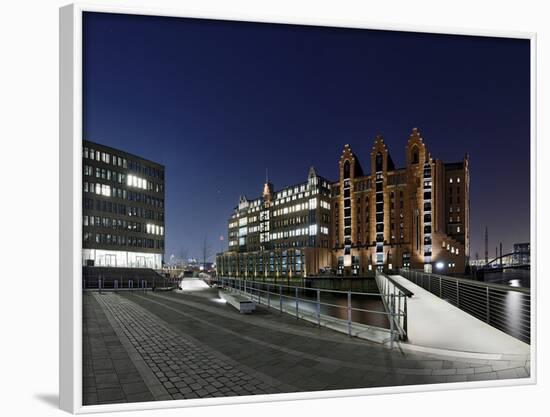 Maritime Museum, Hafencity, Hanseatic City Hamburg, Germany-Axel Schmies-Framed Photographic Print