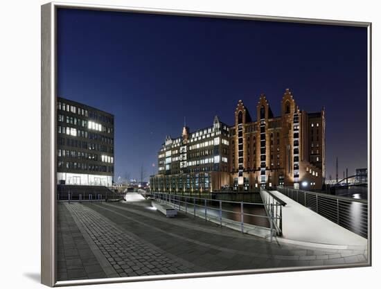 Maritime Museum, Hafencity, Hanseatic City Hamburg, Germany-Axel Schmies-Framed Photographic Print