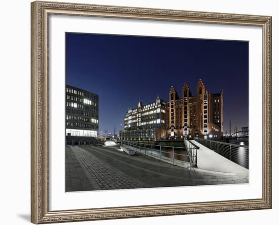 Maritime Museum, Hafencity, Hanseatic City Hamburg, Germany-Axel Schmies-Framed Photographic Print