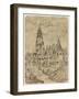 Maritime Village-Rodolphe Bresdin-Framed Giclee Print