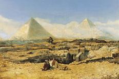 A Prayer by the Sphinx-Marius Alexander Bauer-Mounted Giclee Print
