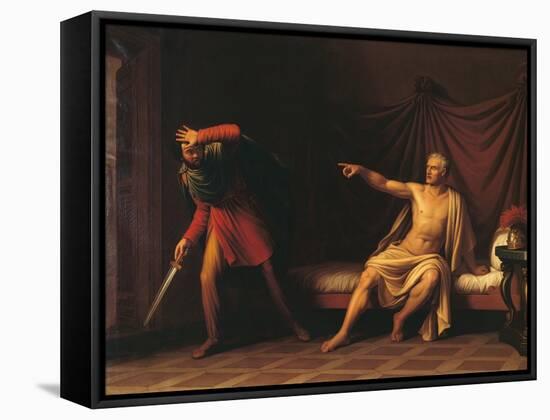 Marius and Minturnus-Agostino Tofanelli-Framed Stretched Canvas