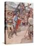 Marius and the Ambassadors of the Cimbri-William Rainey-Stretched Canvas
