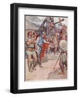 Marius and the Ambassadors of the Cimbri-William Rainey-Framed Giclee Print