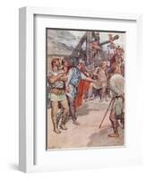 Marius and the Ambassadors of the Cimbri-William Rainey-Framed Giclee Print