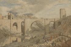 Bridge Near Toledo-Marius Bauer-Art Print