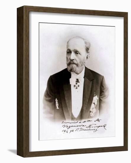 Marius Petipa, Russian Ballet Dancer and Choreographer, 1898-null-Framed Giclee Print