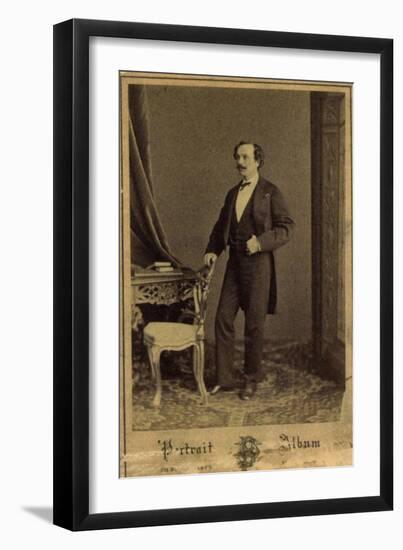 Marius Petipa, Russian Ballet Dancer and Choreographer, C1855-Charles Bergamasco-Framed Giclee Print