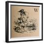 'Marius retired from Business', 1852-John Leech-Framed Giclee Print