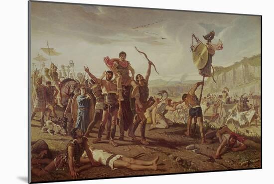 Marius Triumphing over the Cimbri-Saverio Altamura-Mounted Giclee Print