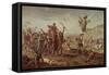 Marius Triumphing over the Cimbri-Saverio Altamura-Framed Stretched Canvas