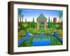 Marjorelle Oranges, 2005-Larry Smart-Framed Giclee Print