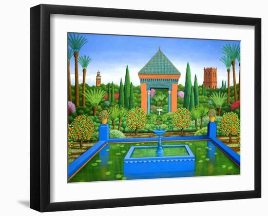 Marjorelle Oranges, 2005-Larry Smart-Framed Giclee Print