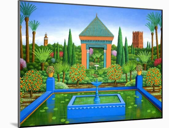 Marjorelle Oranges, 2005-Larry Smart-Mounted Giclee Print