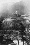 Banff Springs Hotel, from Tunnel Mountain, Banff National Park, Alberta, Canada, C1930S-Marjorie Bullock-Framed Giclee Print