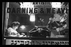 Jewish Weaving Shop on Broom Street-Marjorie Collins-Stretched Canvas