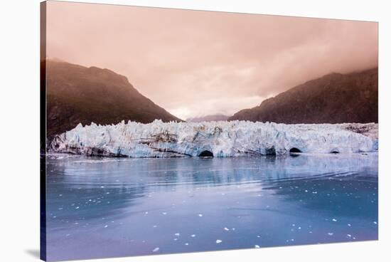 Marjorie Glacier in Glacier Bay National Park, Alaska, United States of America, North America-Laura Grier-Stretched Canvas