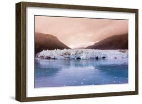 Marjorie Glacier in Glacier Bay National Park, Alaska, United States of America, North America-Laura Grier-Framed Photographic Print