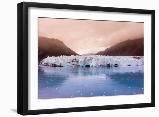 Marjorie Glacier in Glacier Bay National Park, Alaska, United States of America, North America-Laura Grier-Framed Photographic Print