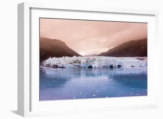 Marjorie Glacier in Glacier Bay National Park, Alaska, United States of America, North America-Laura Grier-Framed Photographic Print