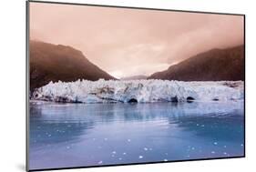 Marjorie Glacier in Glacier Bay National Park, Alaska, United States of America, North America-Laura Grier-Mounted Photographic Print