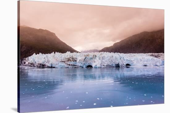 Marjorie Glacier in Glacier Bay National Park, Alaska, United States of America, North America-Laura Grier-Stretched Canvas