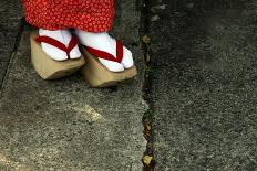 Wooden Shoes of Japanese Geisha-Mark Caunt-Photographic Print