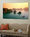 Seaplane in Water Between Yasawa and Sawa-I-Lau Islands, Fiji-Mark Daffey-Stretched Canvas