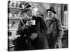 Mark Dixon Detective WHERE THE SIDEWALK ENDS by OttoPreminger with Dana Andrews, 1950 (b/w photo)-null-Stretched Canvas