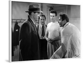 Mark Dixon Detective WHERE THE SIDEWALK ENDS by OttoPreminger with Dana Andrews and Gary Merrill, 1-null-Framed Photo