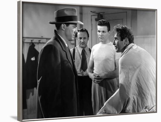 Mark Dixon Detective WHERE THE SIDEWALK ENDS by OttoPreminger with Dana Andrews and Gary Merrill, 1-null-Framed Photo