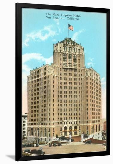 Mark Hopkins Hotel, San Francisco, California-null-Framed Art Print