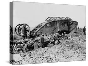 Mark I Tank-Robert Hunt-Stretched Canvas