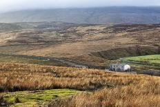 Isolated House by the Road in Garsdale Below Baugh Fell-Mark-Photographic Print