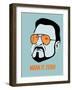 Mark it Zero Poster 1-Anna Malkin-Framed Art Print